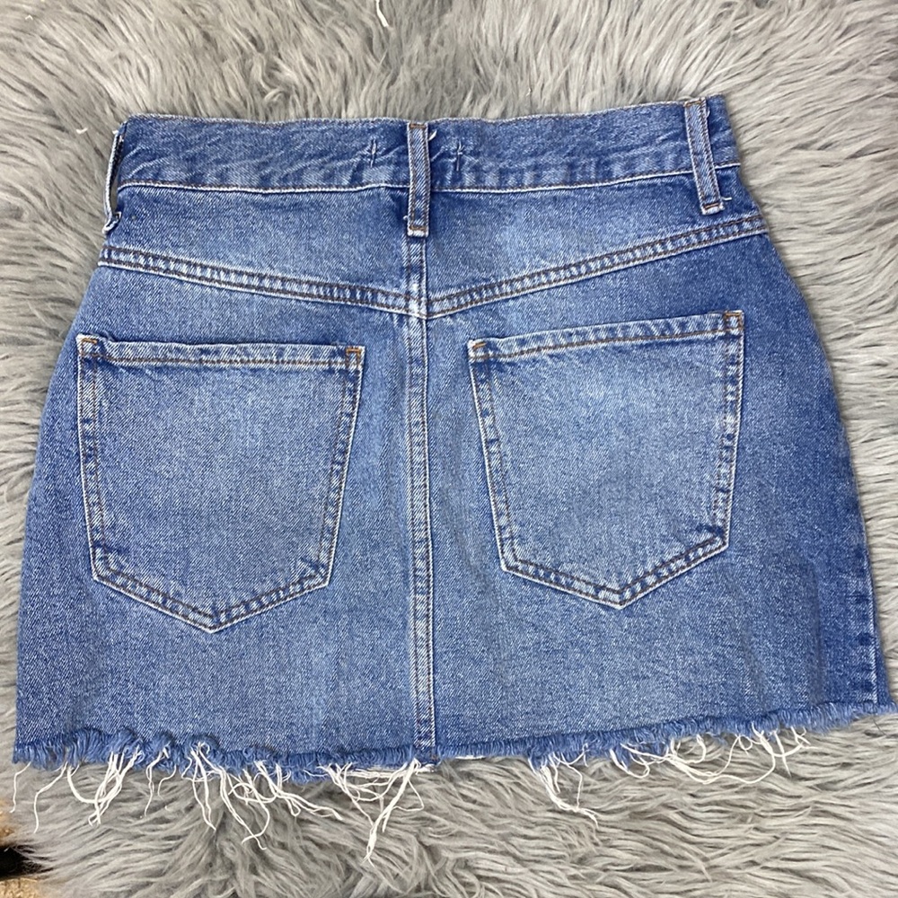High rise Denim skirt - Picture 3 of 5